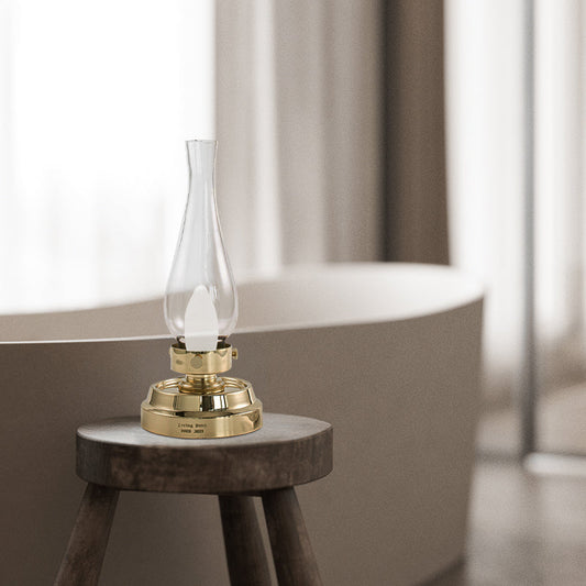 Nostalgic Candlelight Night Table Lamp With Eternal Droplet-shaped For Workshop